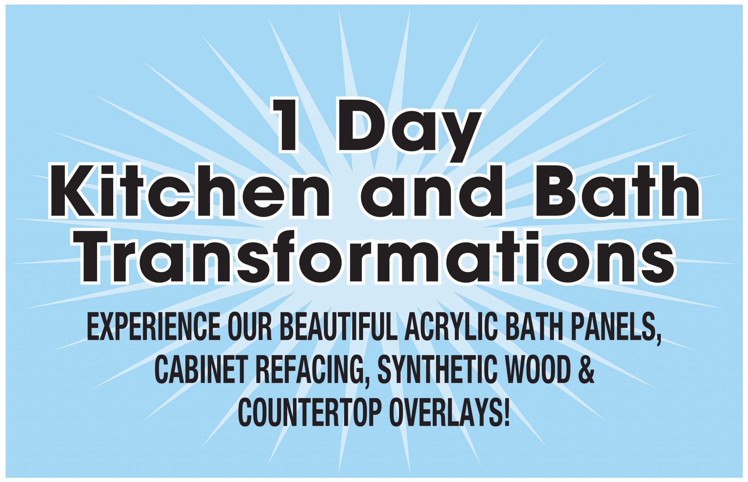 1 day kitchen and bath transformations